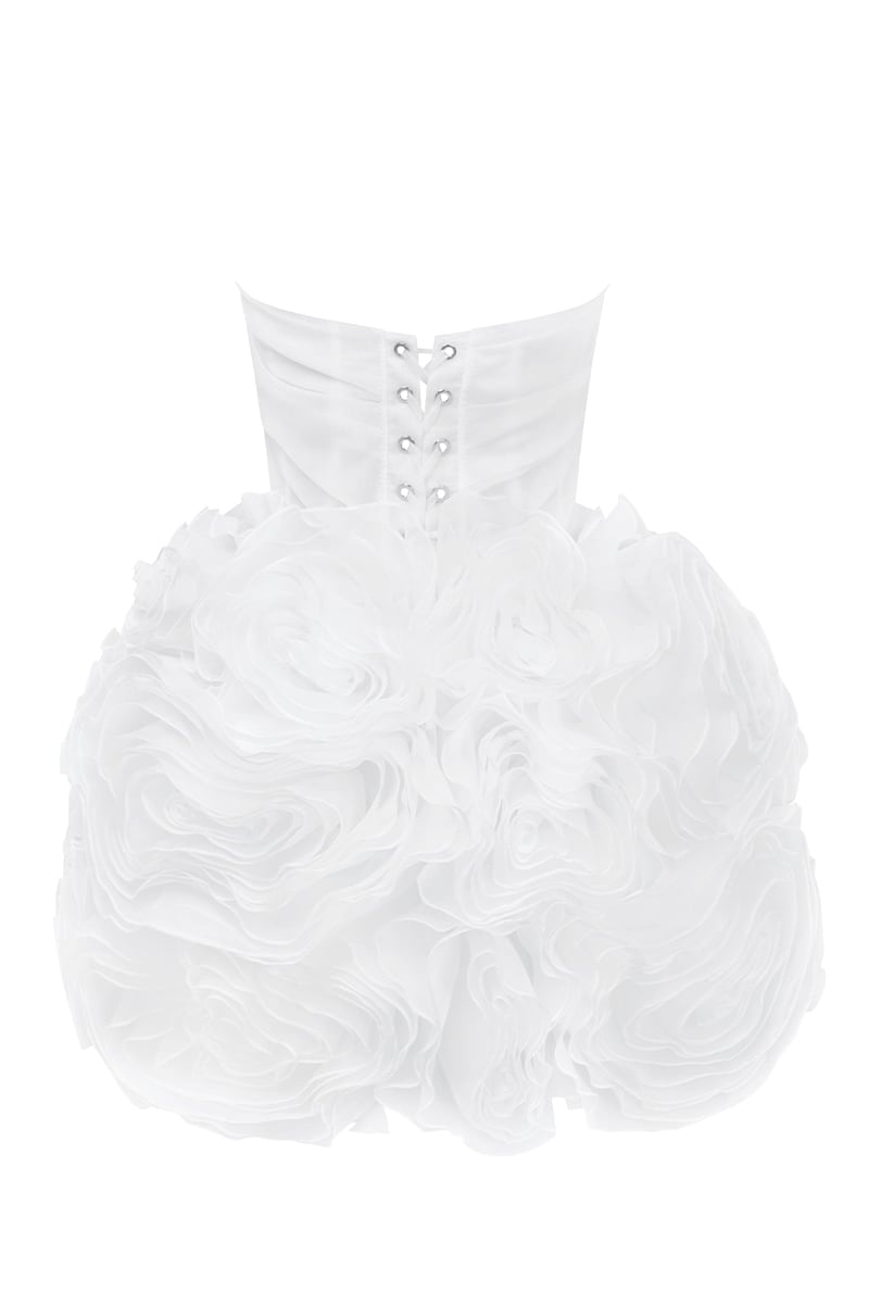 Refined Love Mini Dress | Jewelclues #color_white
