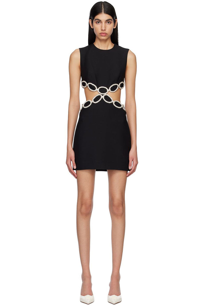 Romantic Couture Bandage Mini Dress | Jewelclues