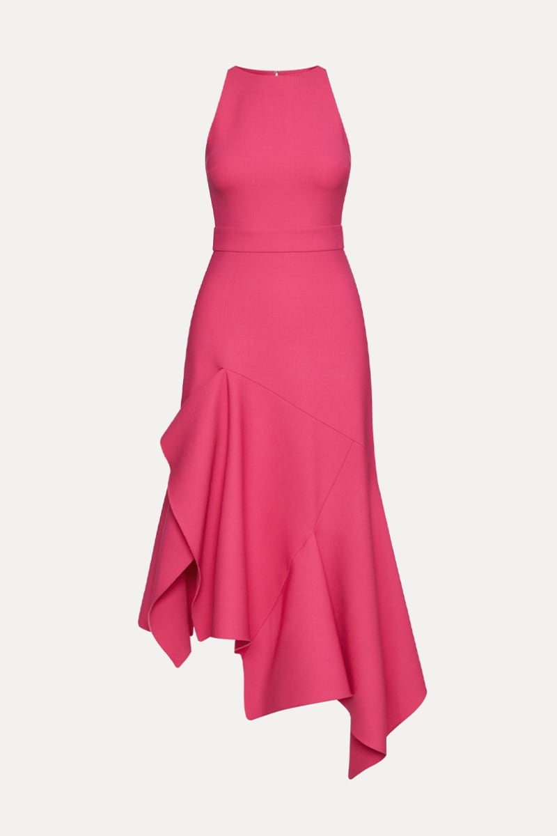Rosalee Asymmetrical Midi Dress | Jewelclues