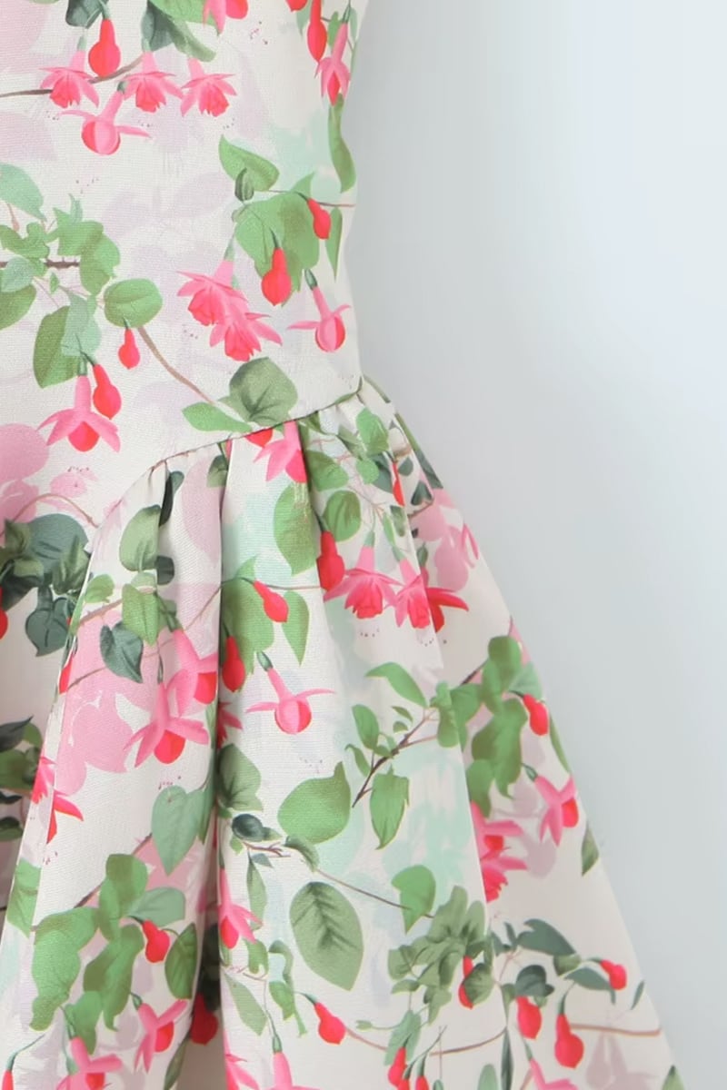 Rosalyn Halter Bloom Mini Dress | Jewelclues