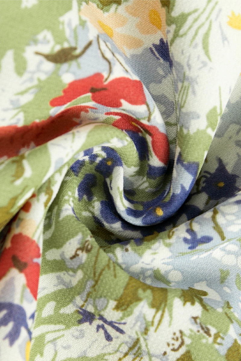 Season Favorite Floral Print Mini Dress | Jewelclues