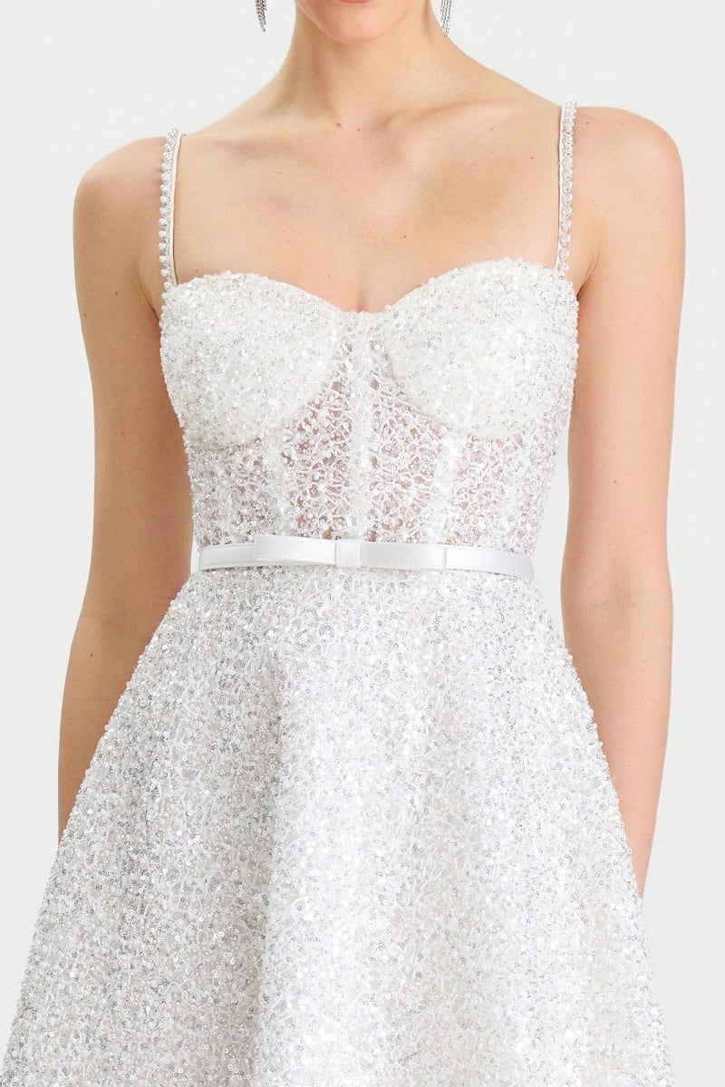 Sloane Embellished Midi Dress | JewelClues