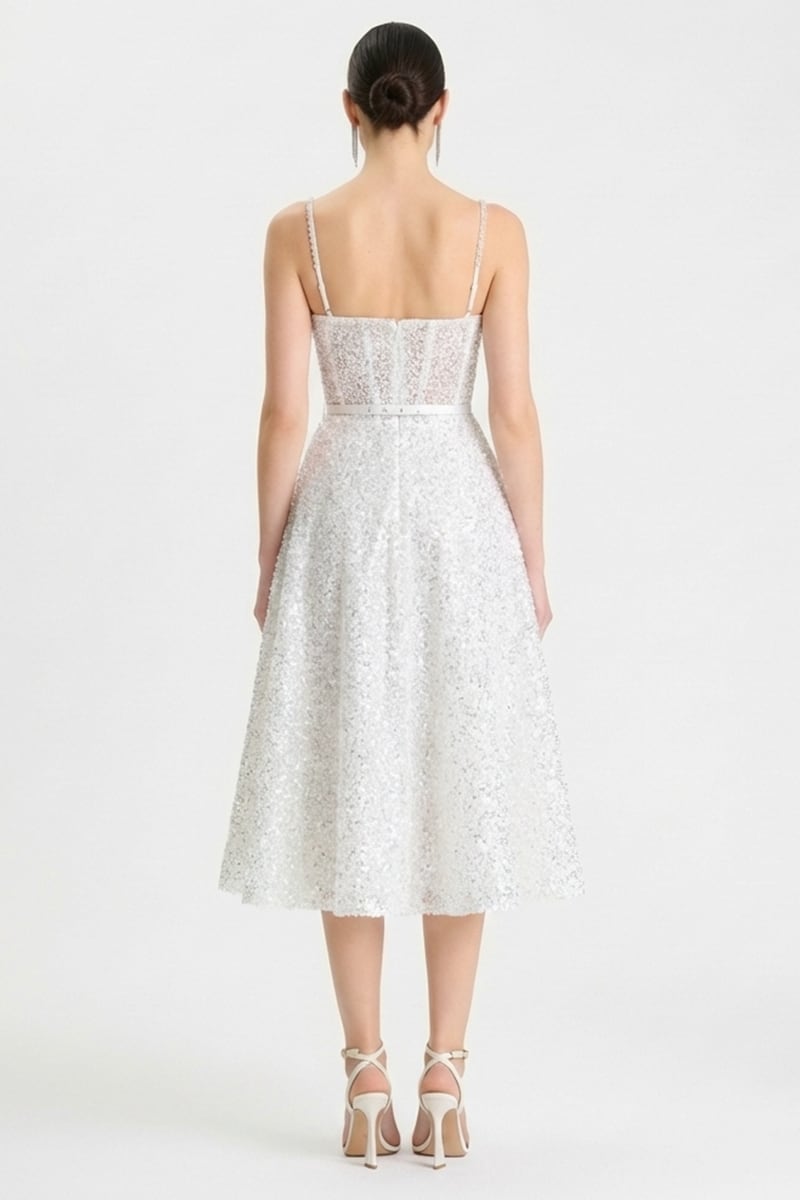 Sloane Embellished Midi Dress | JewelClues