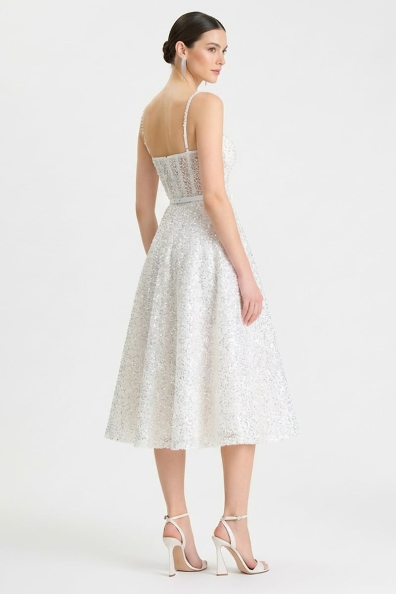 Sloane Embellished Midi Dress | JewelClues