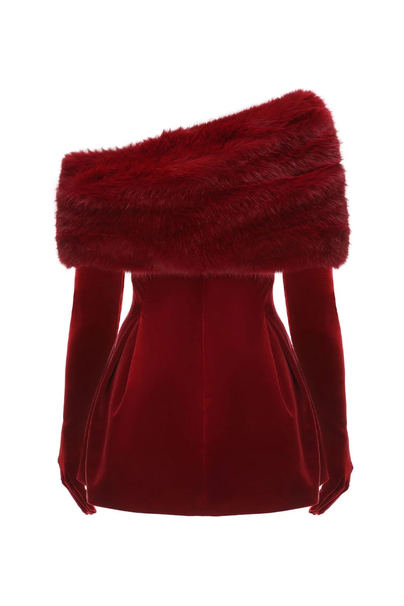 Valencia Velvet Mini Dress | Jewelclues