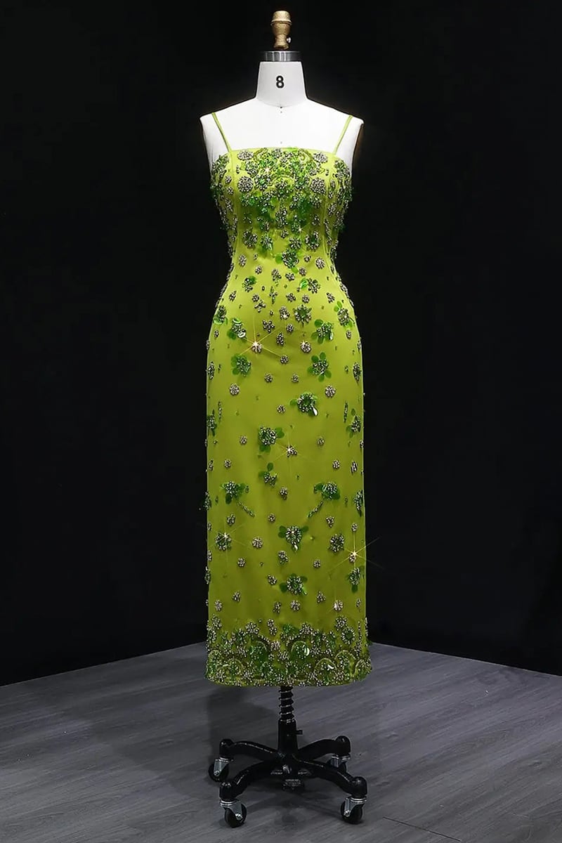 Verdant Embellished Midi Dress | JewelClues