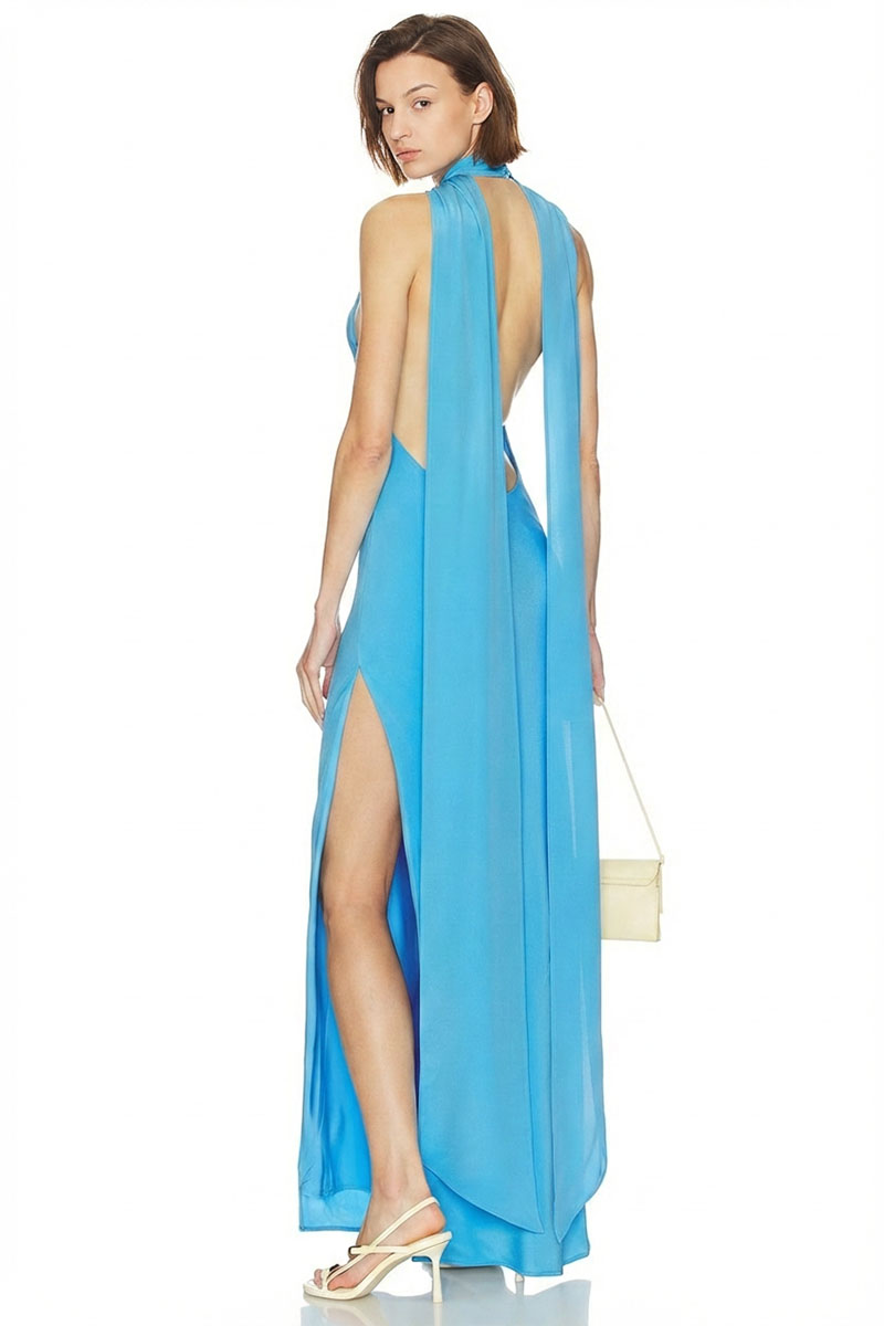 Vienna Silk Maxi Dress | JewelClues