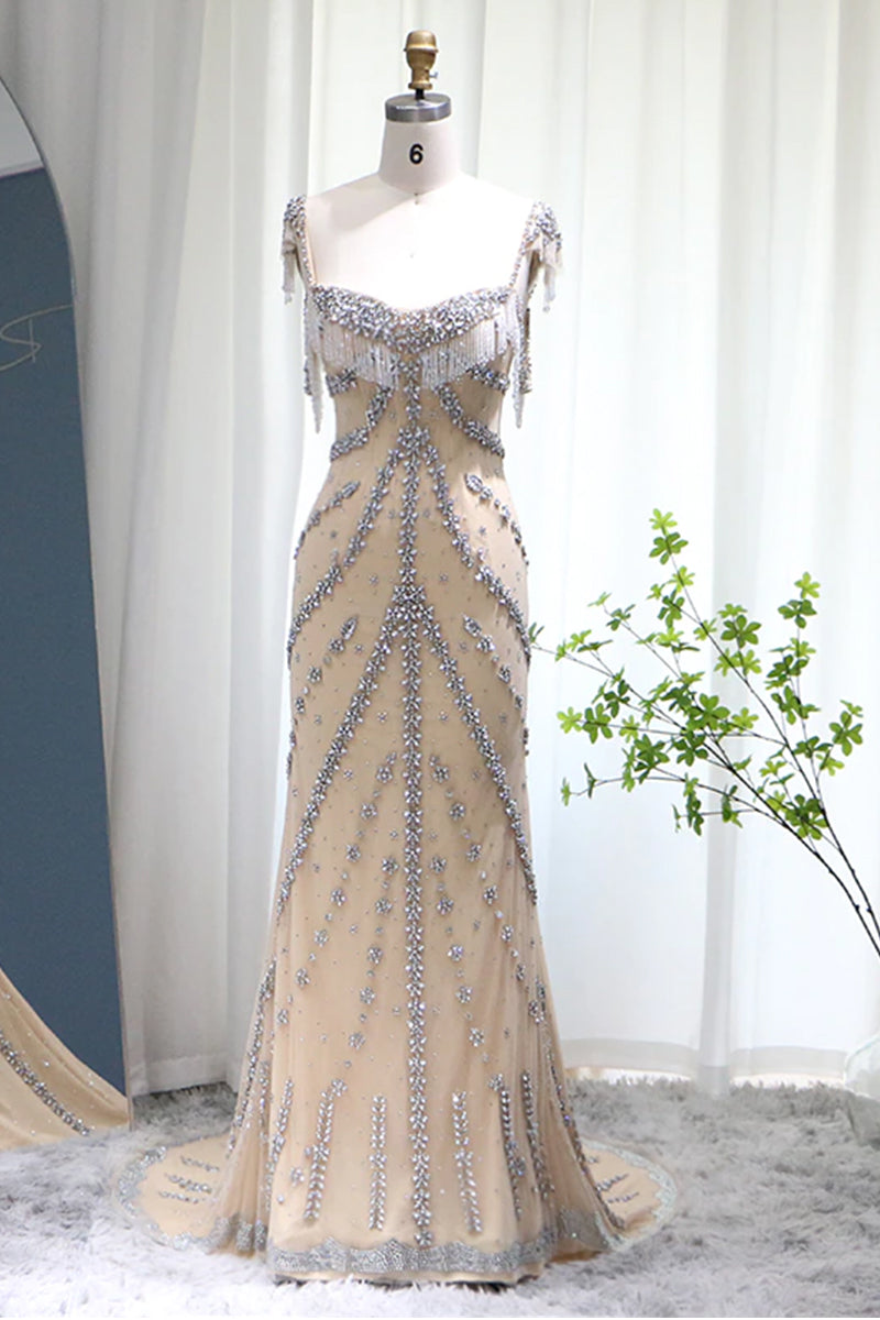 Eliza Doolittle Beaded Maxi Dress | Jewelclues | #style_full lining