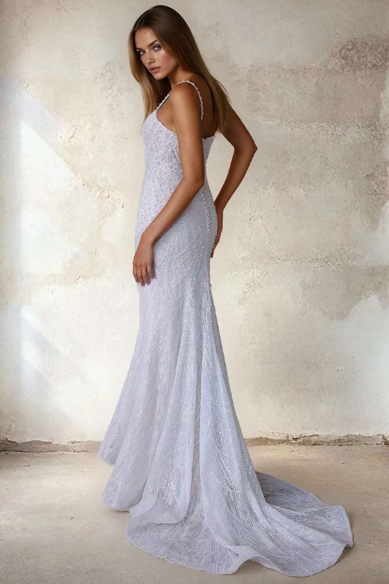 Alexander Pearl Beaded Couture Wedding Gown | Jewelclues