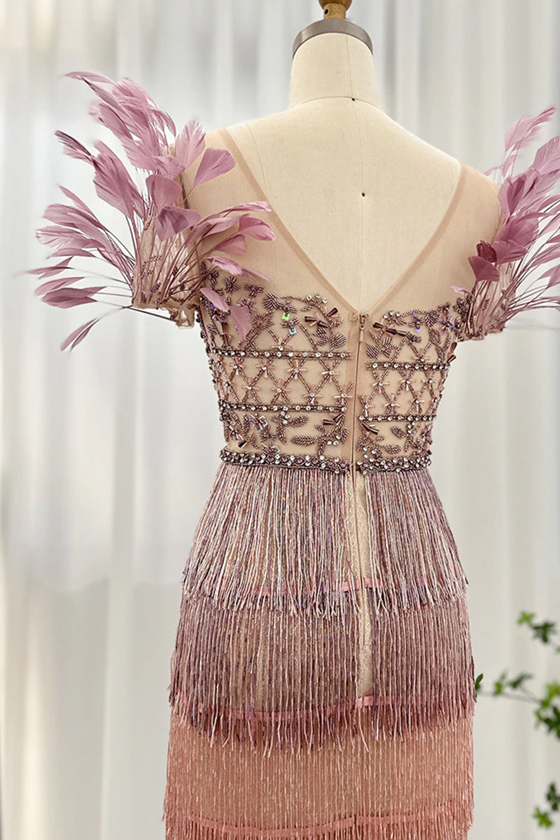 Aphrodite Tassel Midi Dress | Jewelclues