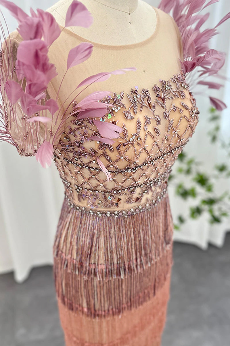 Aphrodite Tassel Midi Dress | Jewelclues