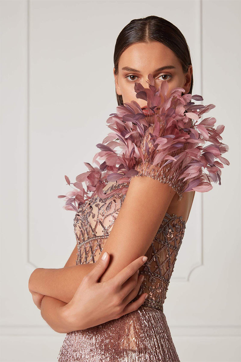 Aphrodite Tassel Midi Dress | Jewelclues