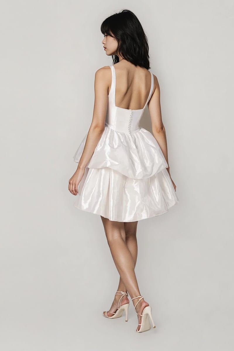 Ariadne Convertible Satin Dress | Jewelclues