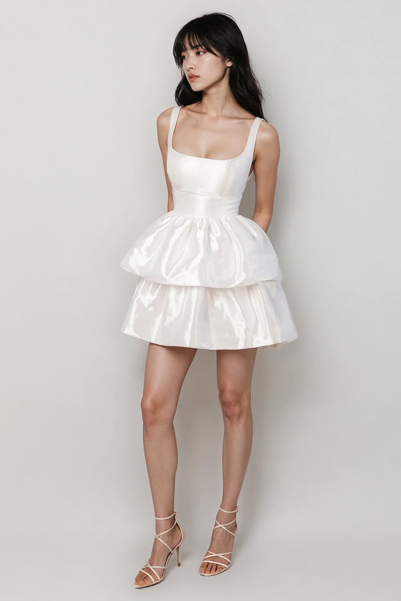 Ariadne Convertible Satin Dress | Jewelclues