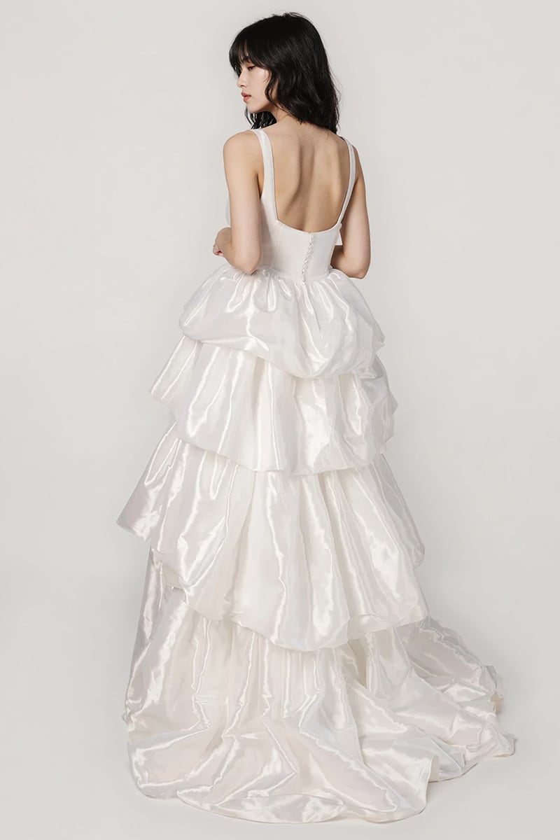 Ariadne Convertible Satin Dress | Jewelclues