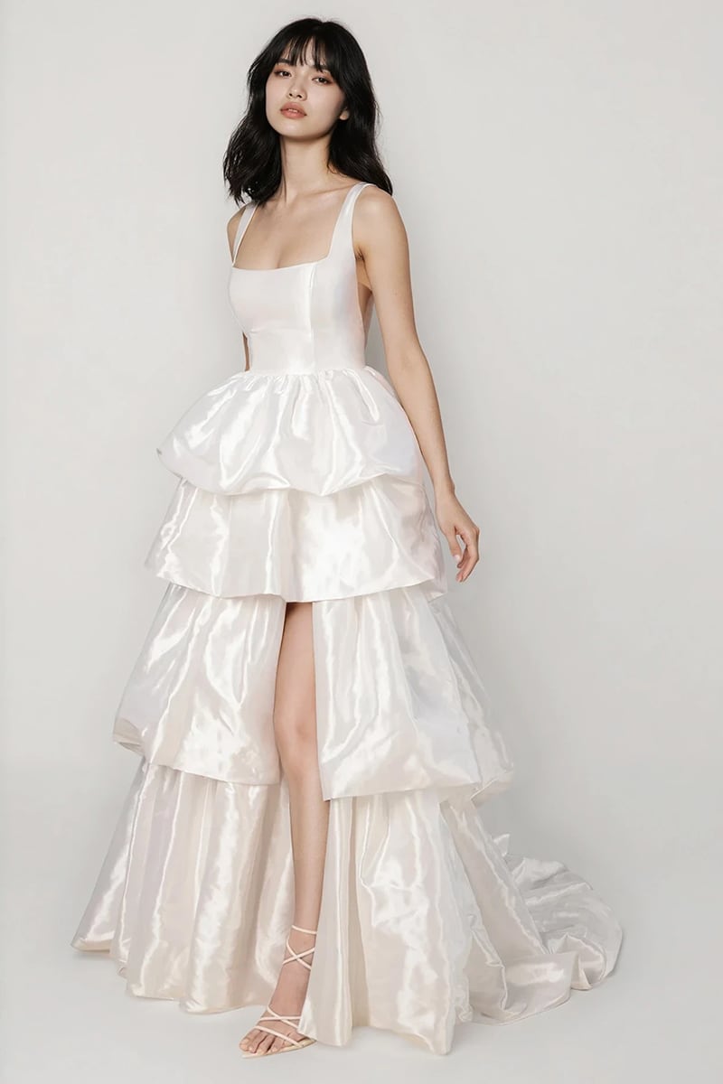 Ariadne Convertible Satin Dress | Jewelclues