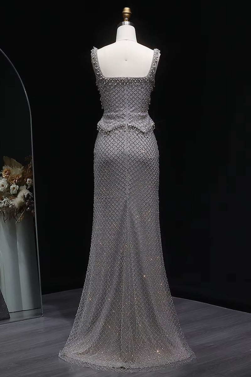 Aurora Beaded Couture Gown | Jewelclues