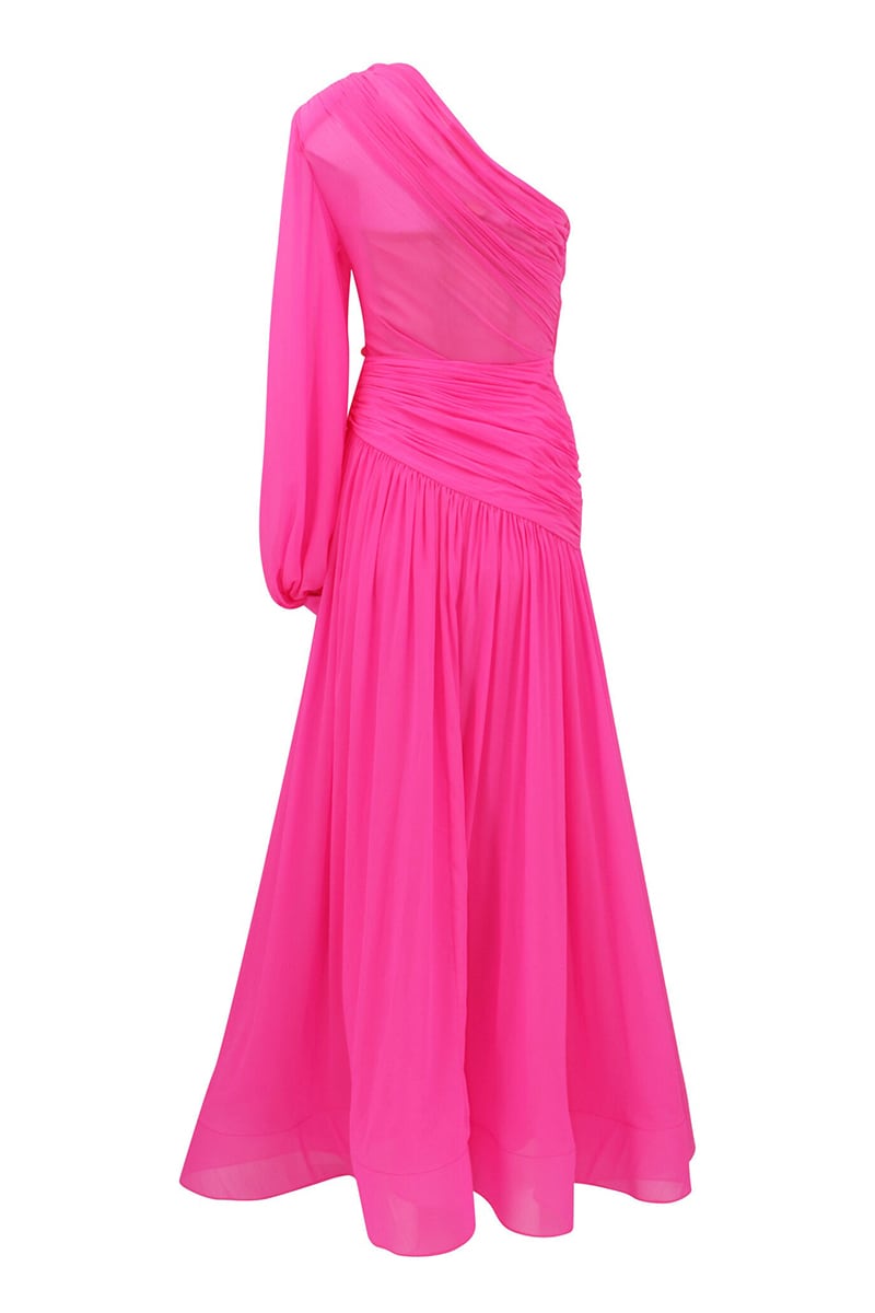 Aurora One-Shoulder Tulle Gown | Jewelclues