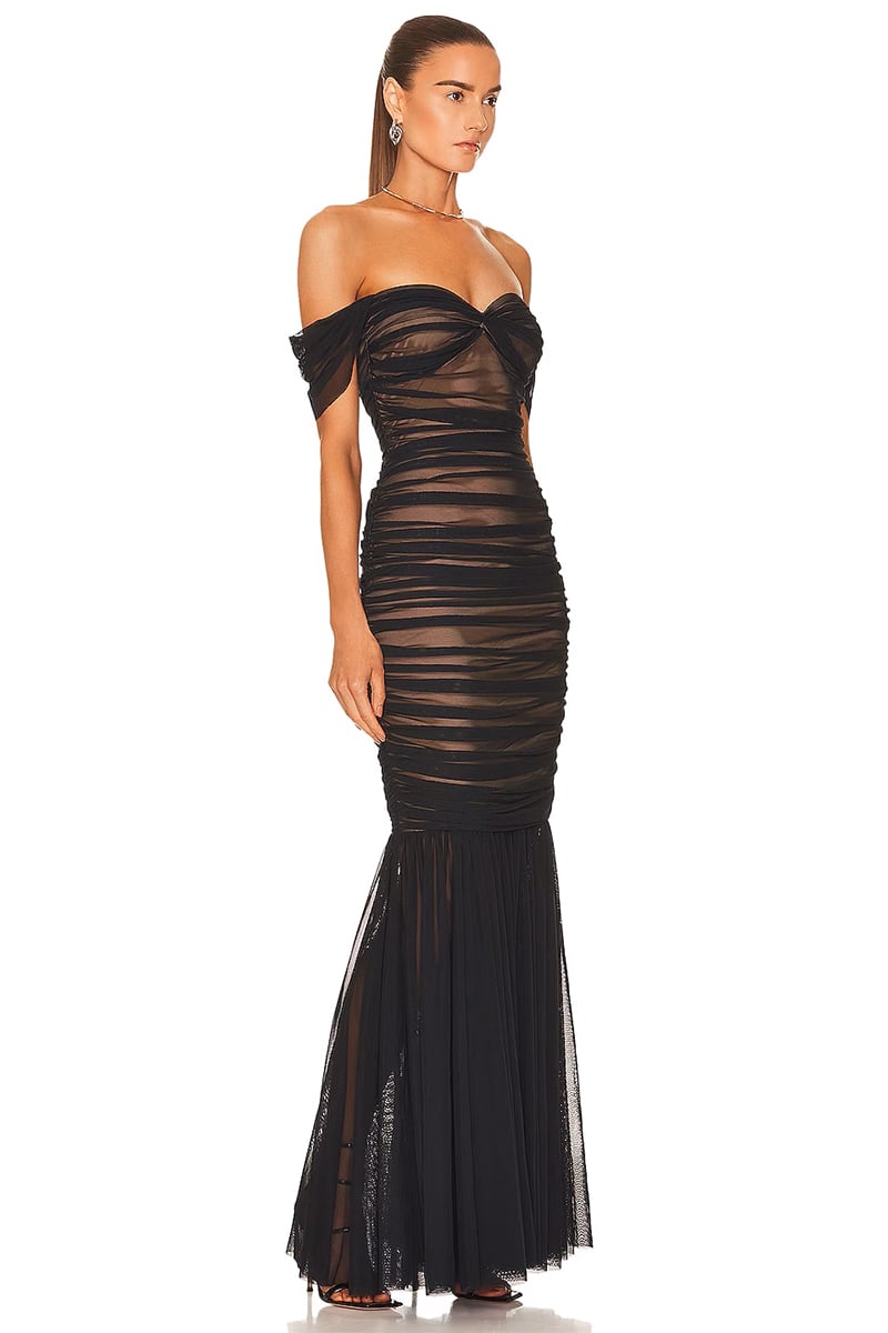Beautiful Evening Strapless Maxi Dress | Jewelclues