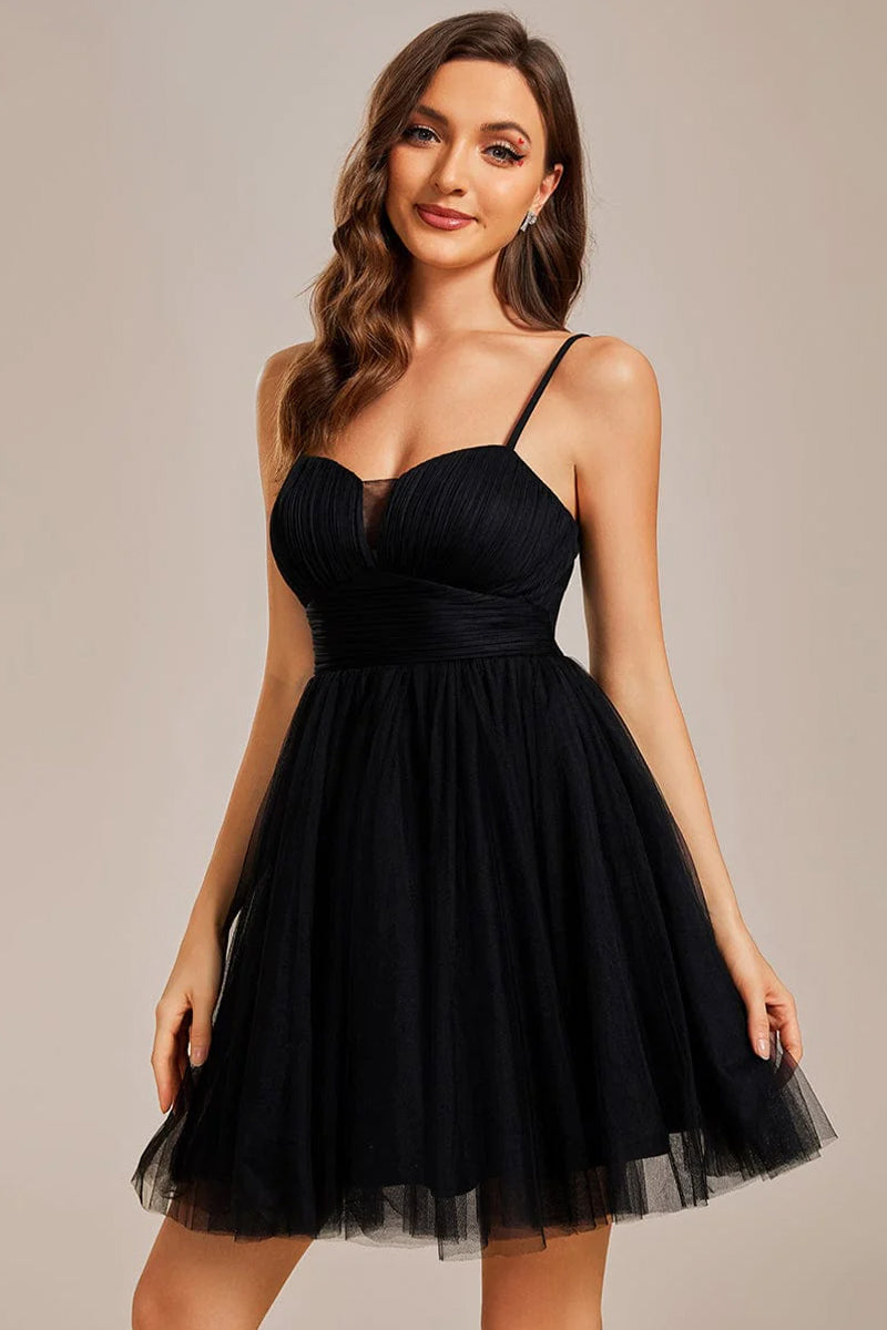 Betty Tulle Bustier Mini Dress | Jewelclues #color_black
