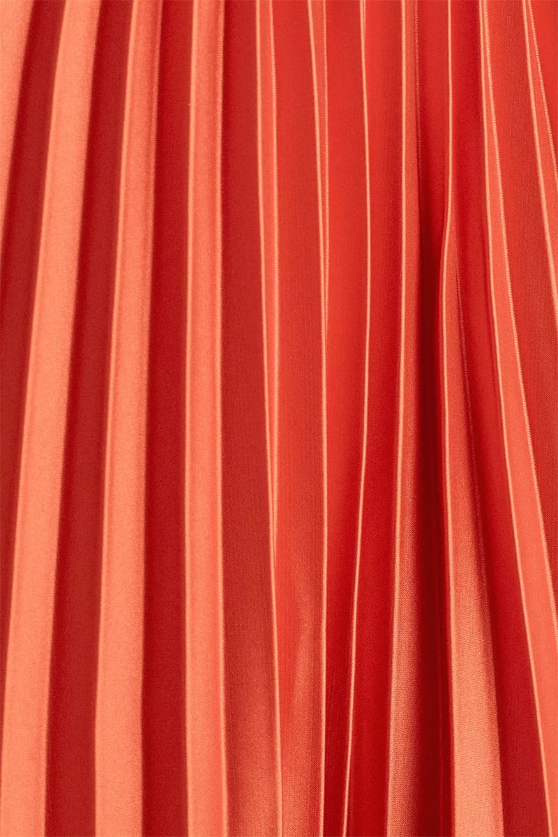 Callista Pleated Halter Gown | Jewelclues