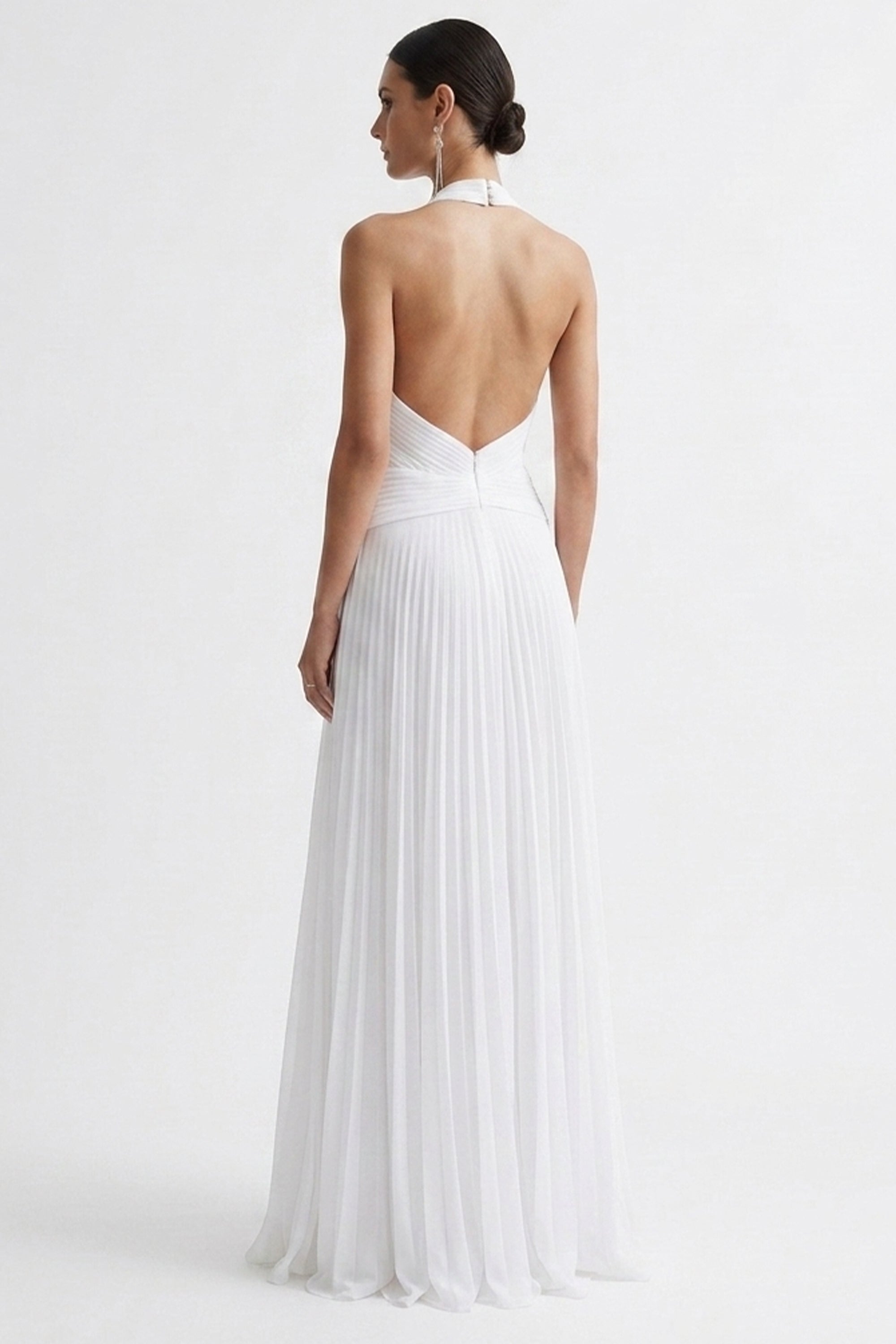 Celestine Halter Wedding Gown | JewelClues