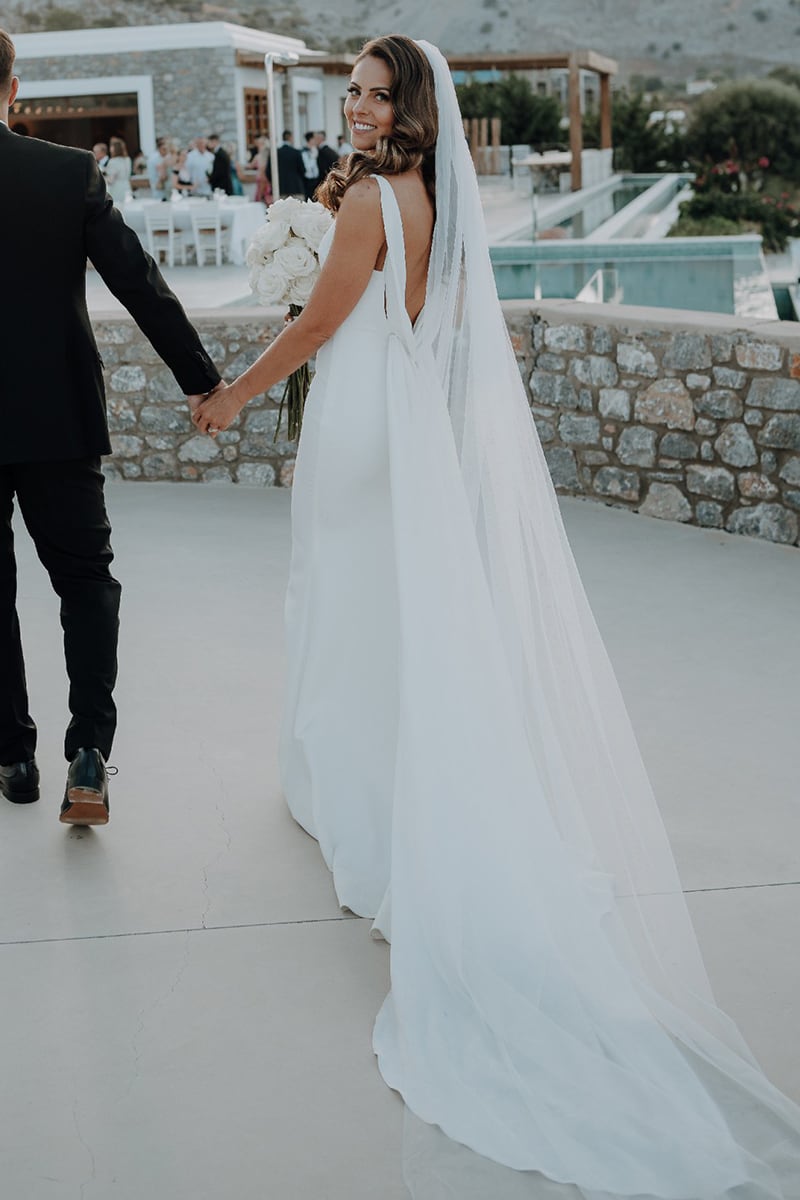 Charlotte Open-Back Mermaid Wedding Dress | Jewelclues