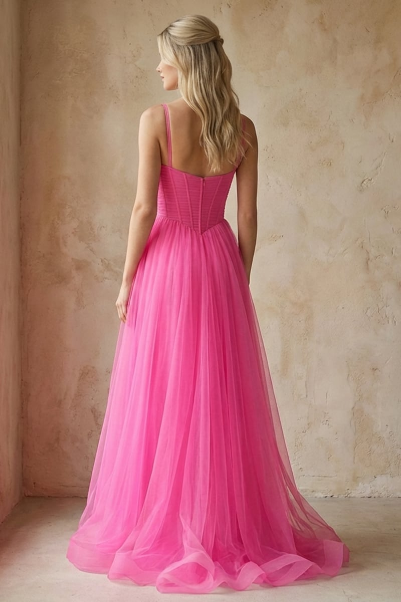 Chiara Draped Tulle Gown | JewelClues