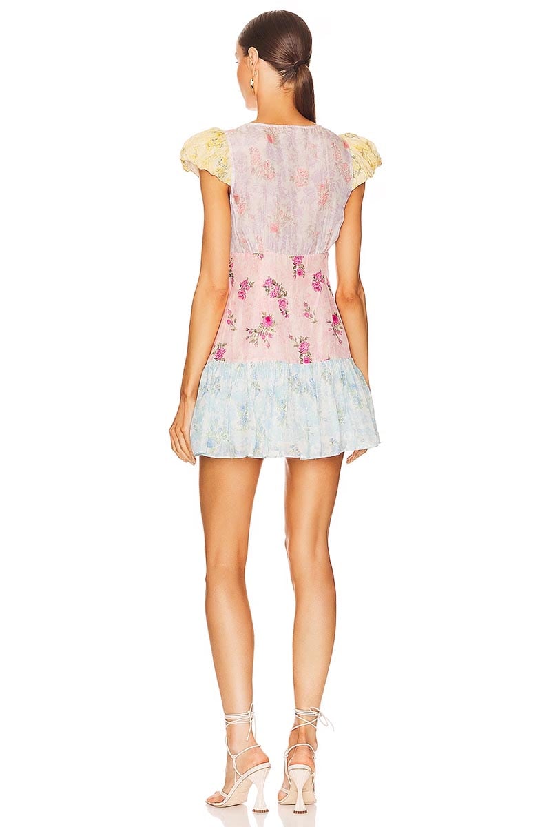 Chic Explorer Floral Print Mini Dress | Jewelclues