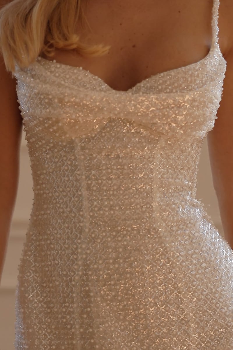 Clara Embellished Fringe Mini Dress | JewelClues