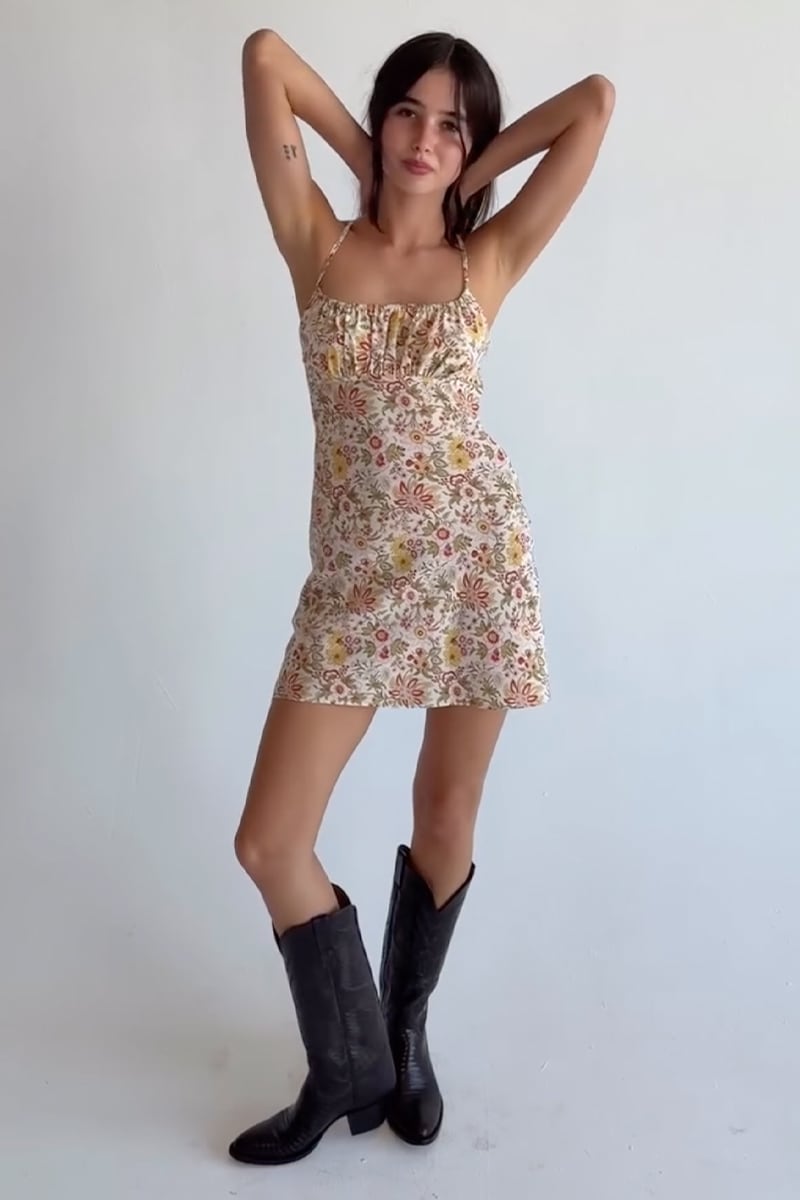 Danni Floral Mini Dress | Jewelclues