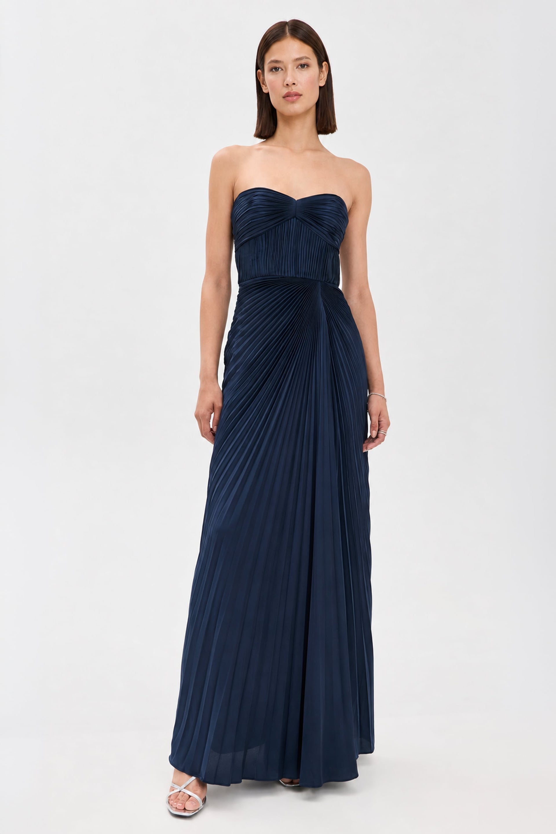 Divina Pleated Strapless Gown | Made-To-Order