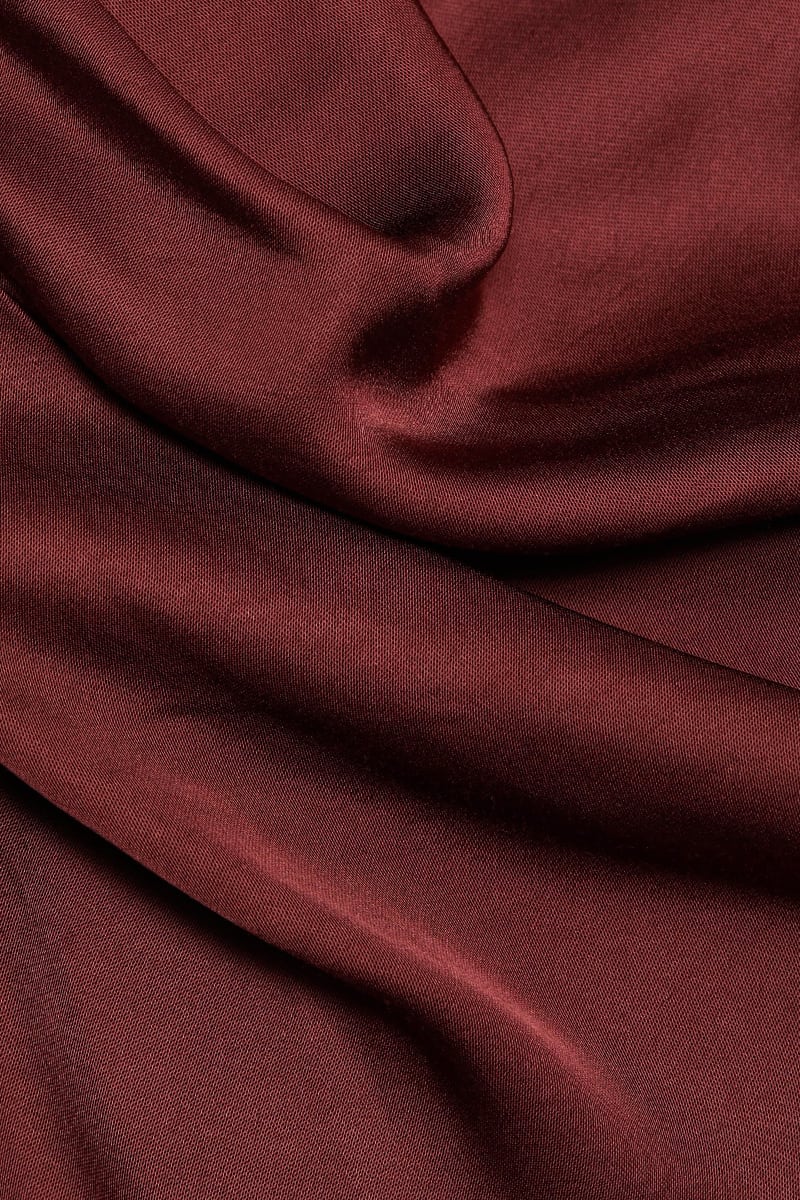 Elira One-Shoulder Satin Gown | JewelClues