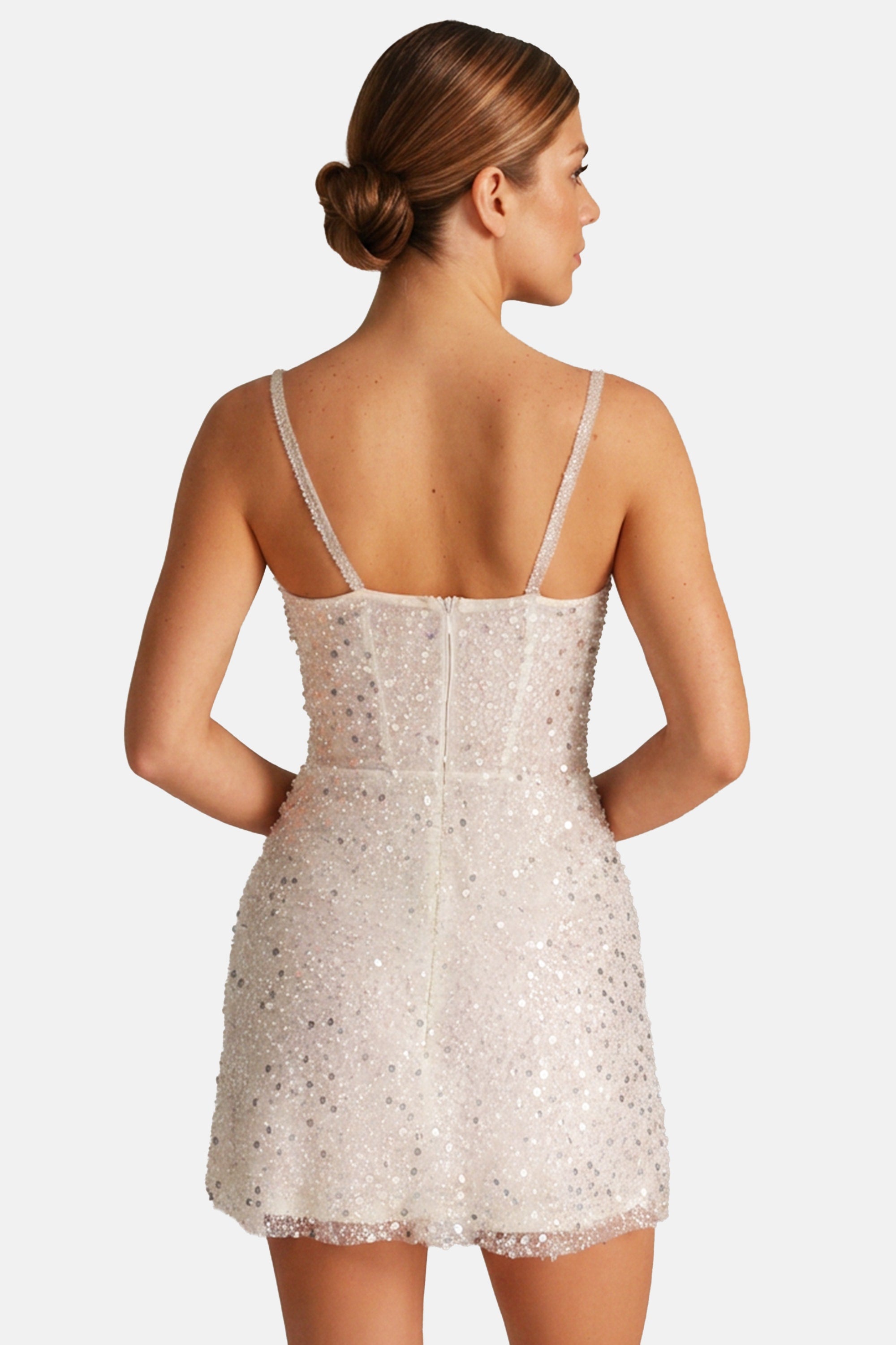 Eloise Embellished Mini Dress | JewelClues