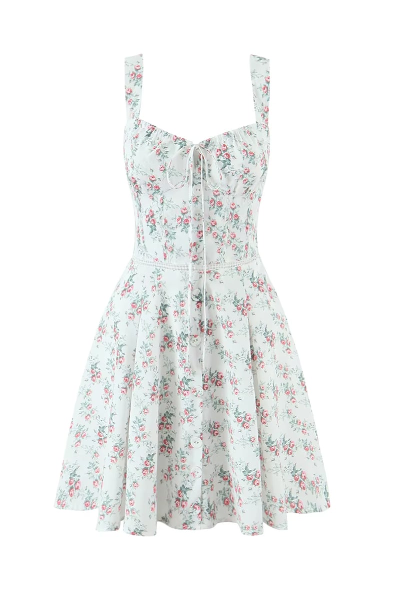 Elowen Floral Print Mini Dress | Jewelclues