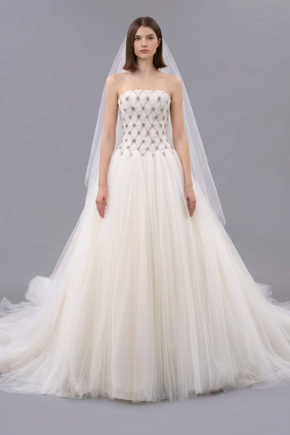 Elthera Embellished Wedding Gown | JewelClues