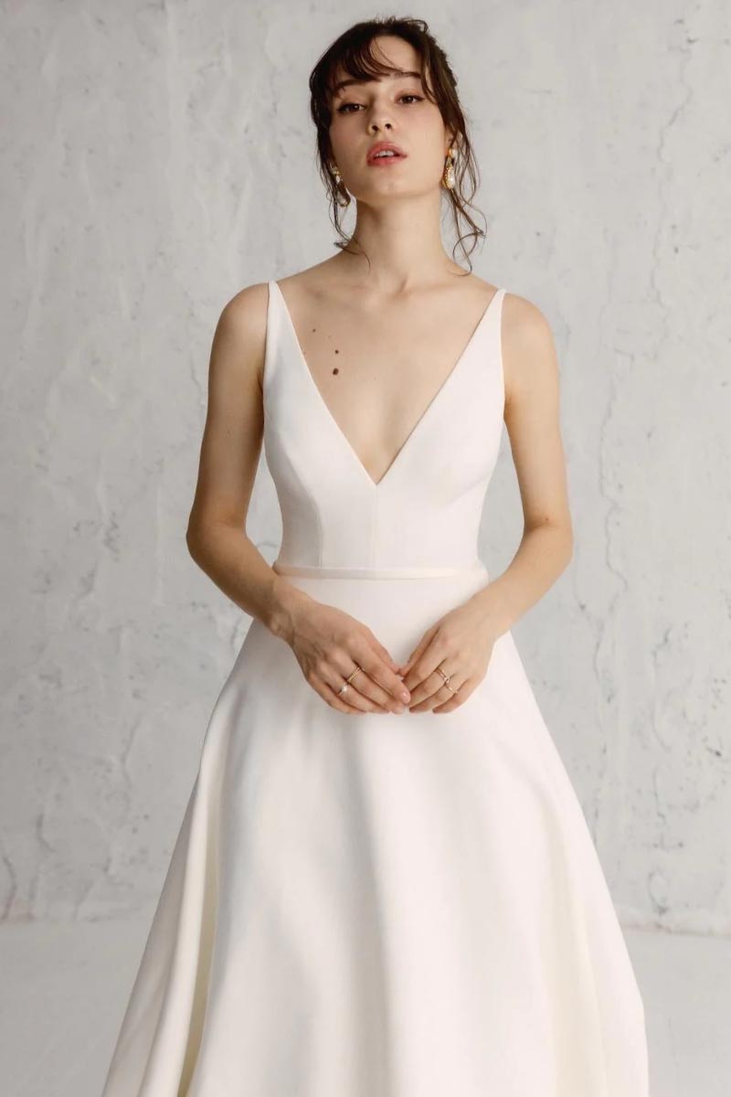 Eternal Happiness A-line Wedding Dress | Jewelclues