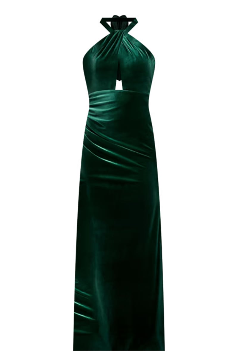Evening Poem Velvet Gown | Jewelclues 
