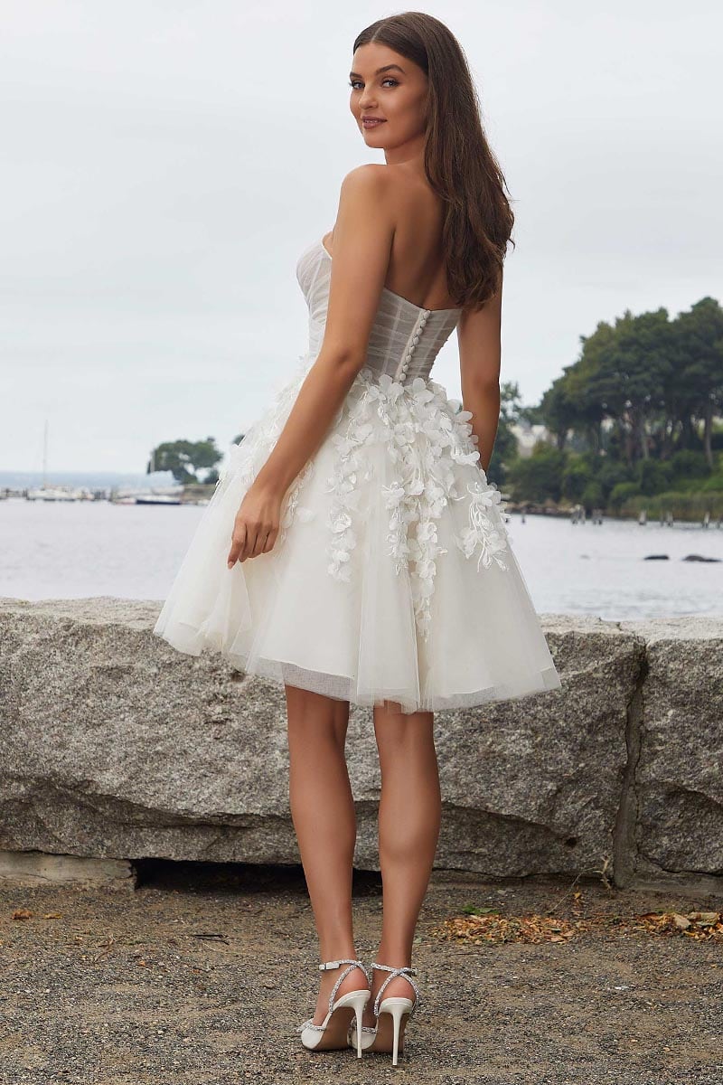 Exceptional Love Strapless Mini Dress | Jewelclues