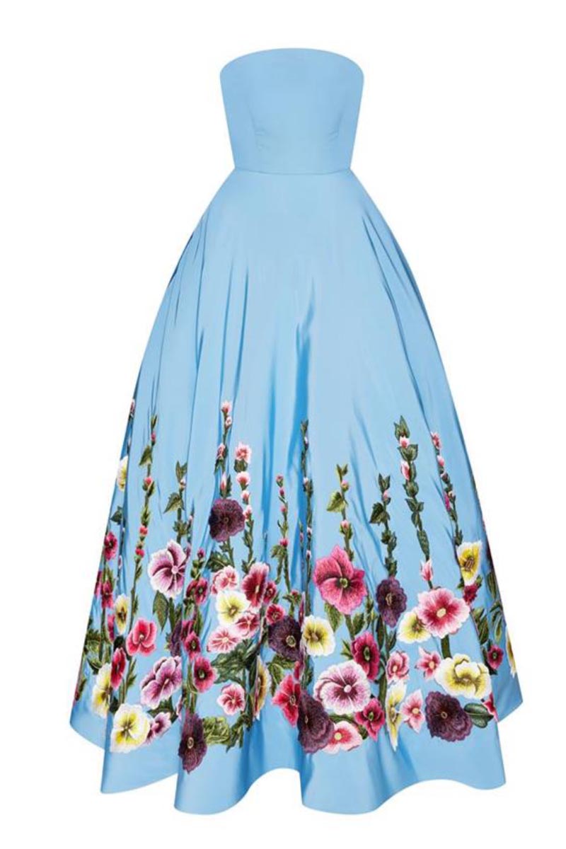 Fleur of Dreams Floral Lace Applique Maxi Dress | Jewelclues