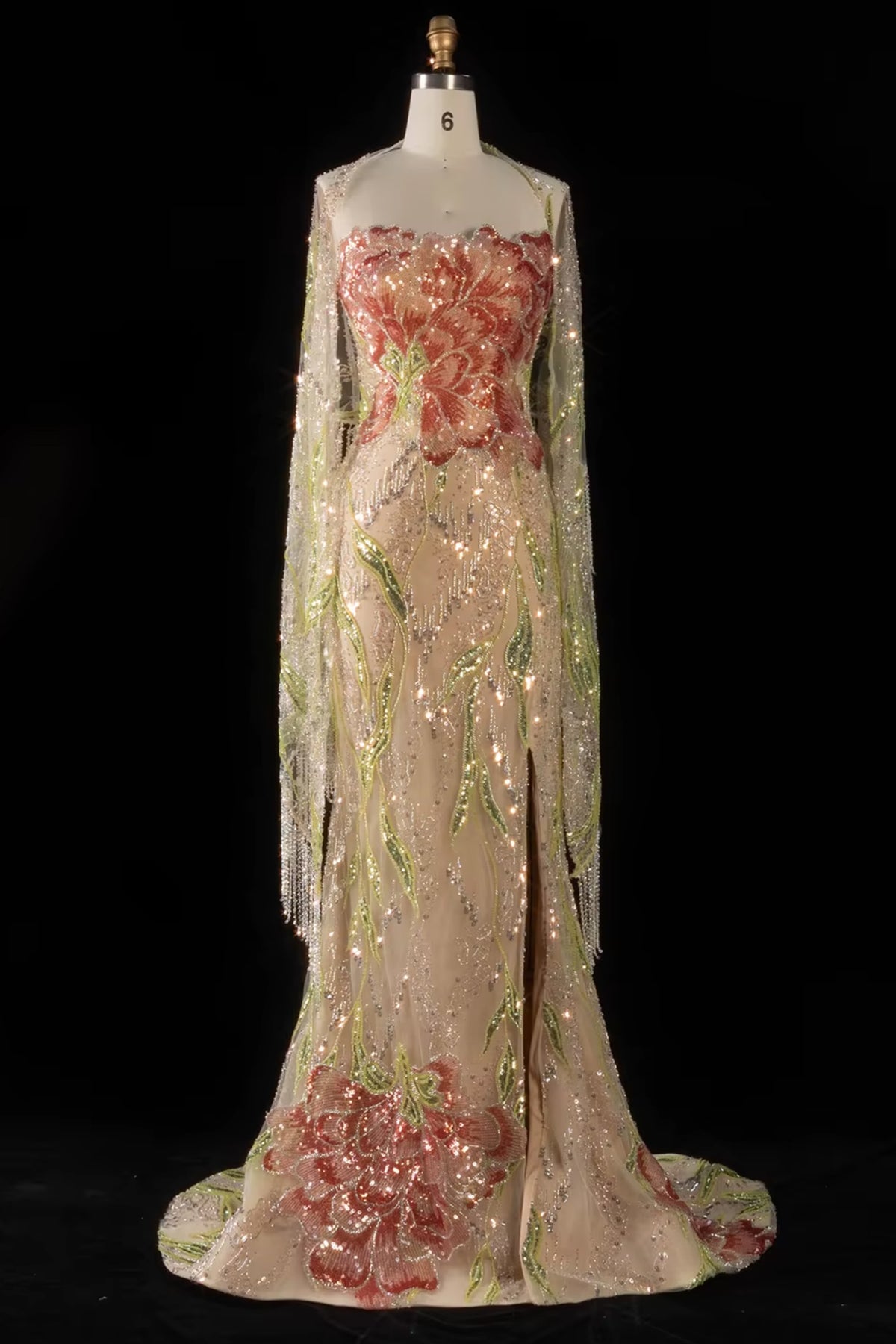 Floriane Couture Gown | JewelClues 