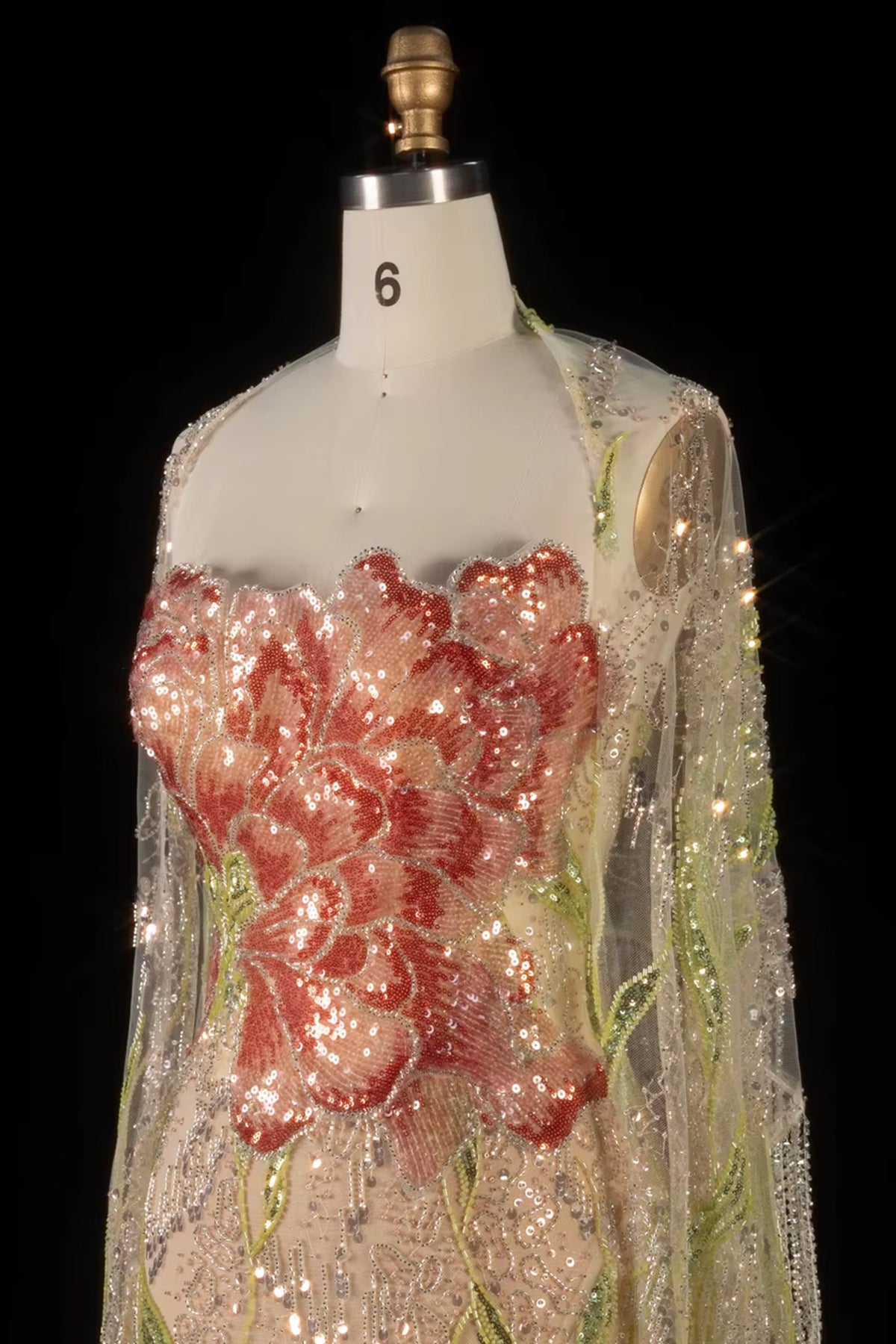 Floriane Couture Gown | JewelClues 