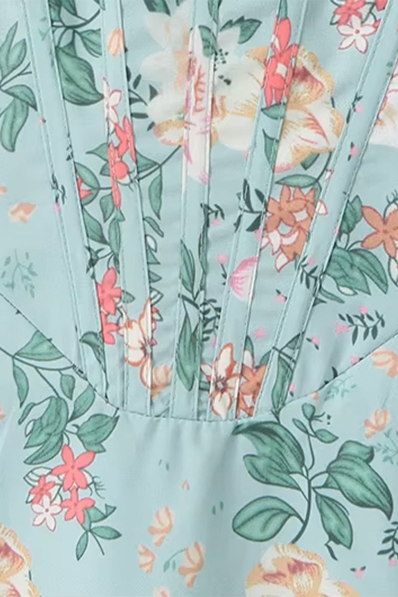 Florida Floral Print Midi Dress | Jewelclues