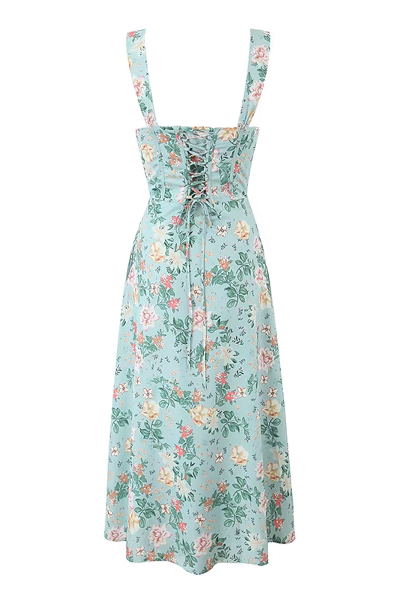 Florida Floral Print Midi Dress | Jewelclues