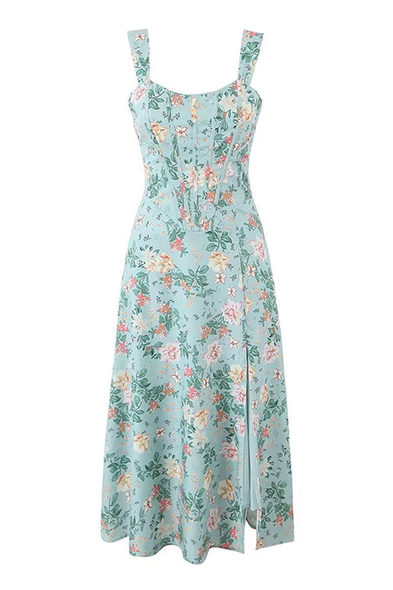 Florida Floral Print Midi Dress | Jewelclues