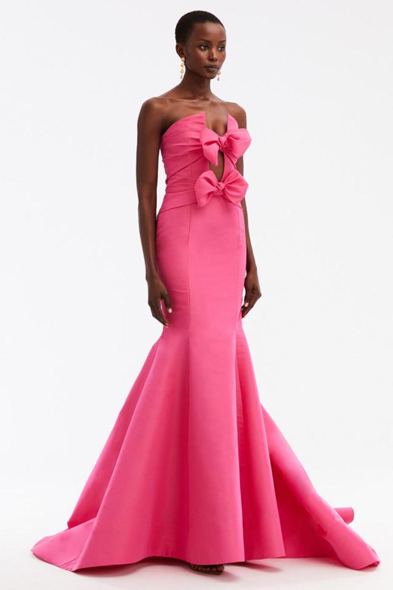 Glam Aura Strapless Maxi Dress | Jewelclues