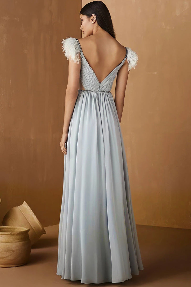 Glamorous Affair Chiffon Maxi Dress | Jewelclues