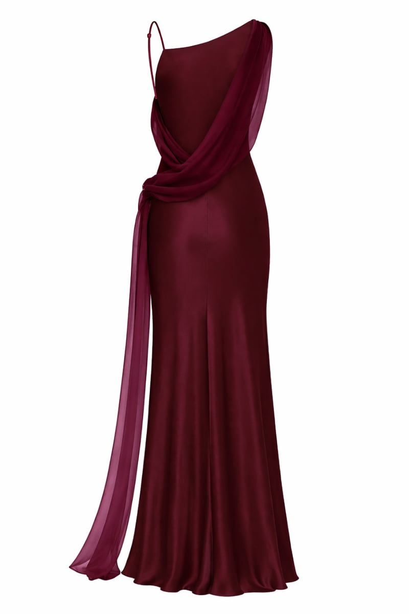 Grace Silk Satin Gown | JewelClues