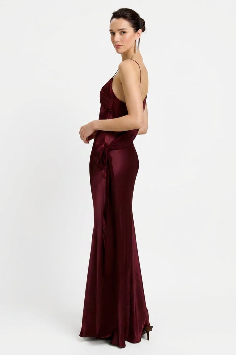Grace Silk Satin Gown | JewelClues