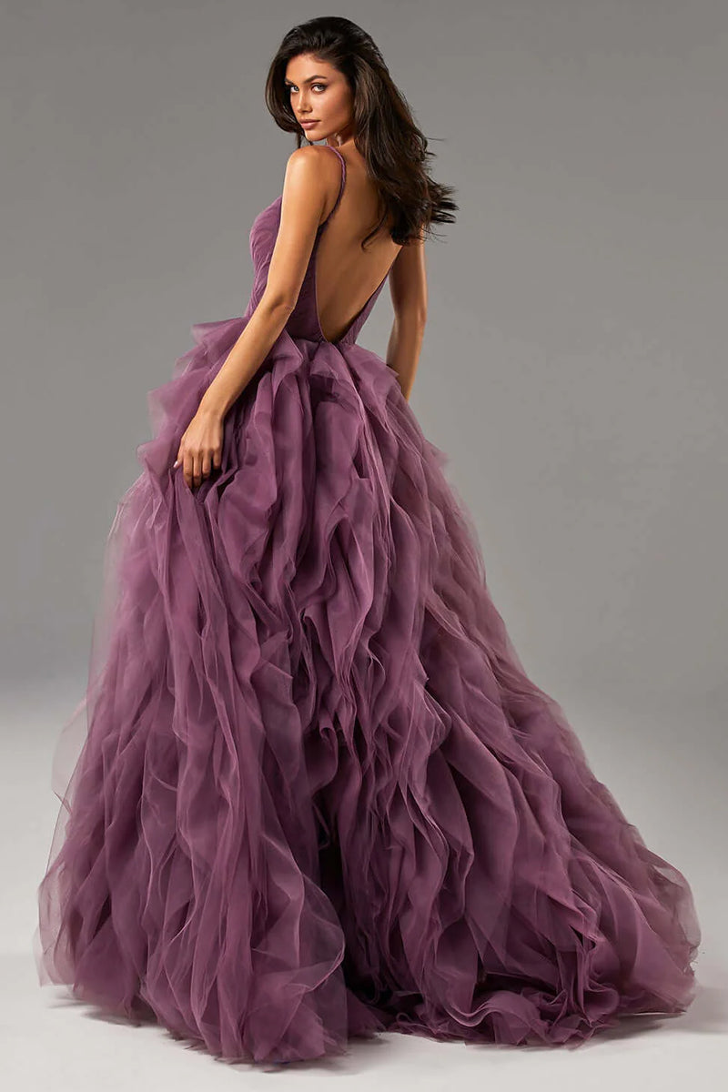 Heartfelt Romance Backless Maxi Dress | Jewelclues | #color_purple